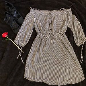 Off the shoulder dress